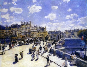 die pont neuf paris Pierre Auguste Renoir Ölgemälde